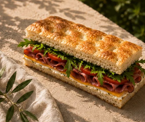 Dana Jambonlu Focaccia Sandviç